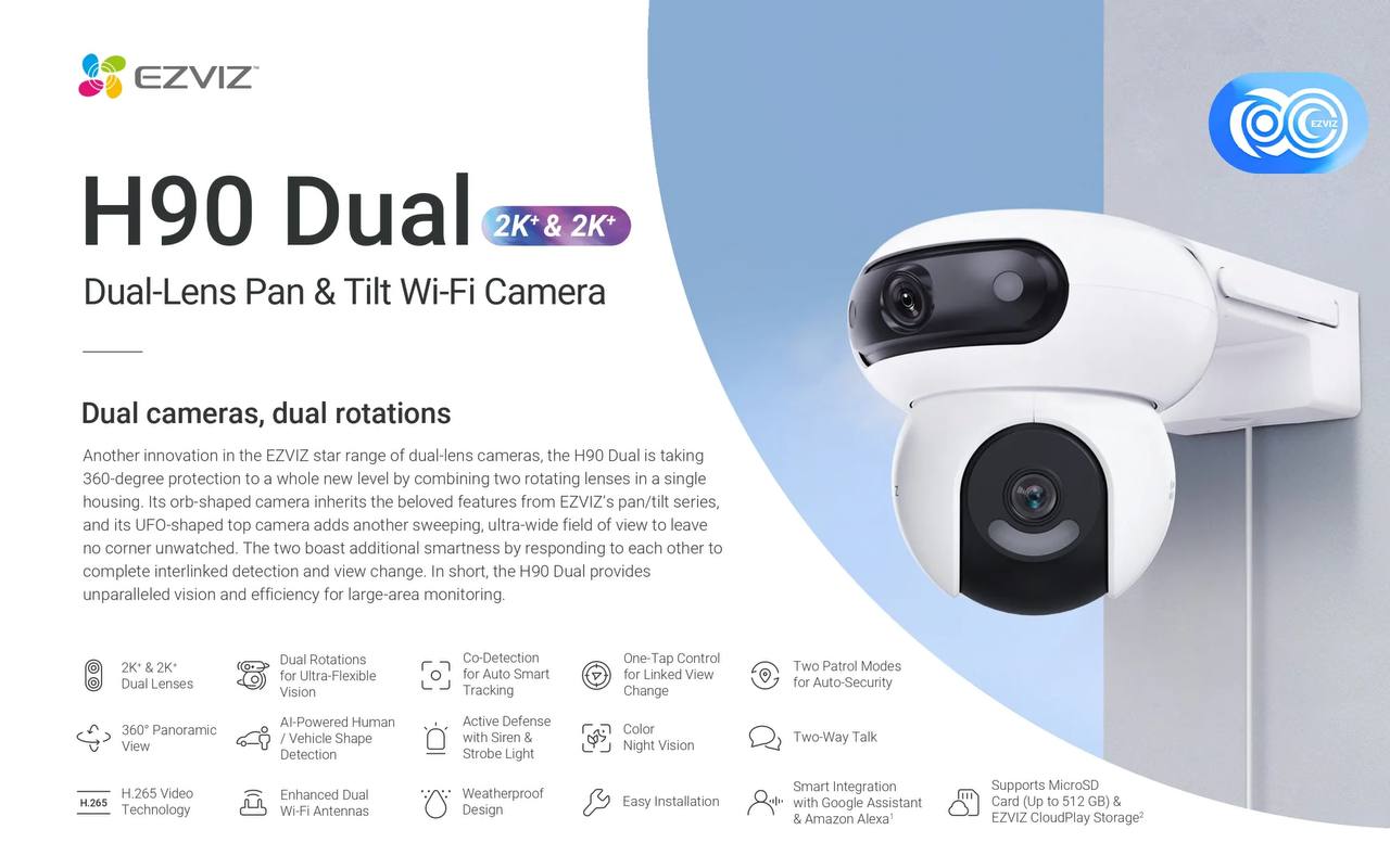 كاميرا EZVIZ H90 